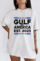 gulf of america est 2025 shirts for women