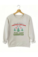 Griswold and CO., Christmas Tree Farm Sweatshirt For Women