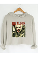 THE CLOWN CROP HOODIE FOR WOMEN