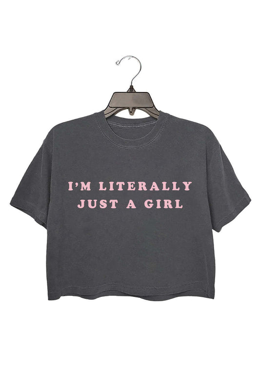 Literally Just a Girl Women's Short Sleeve T-shirt