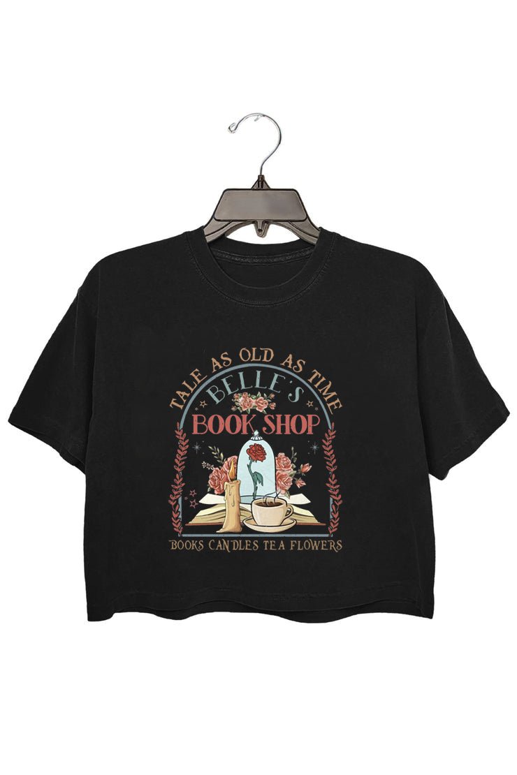 Belle’s Book Shirt, Belle Book Shop T-shirt, Disney Princess Belle, Beauty and the Beast Tee, Book Lover Gift