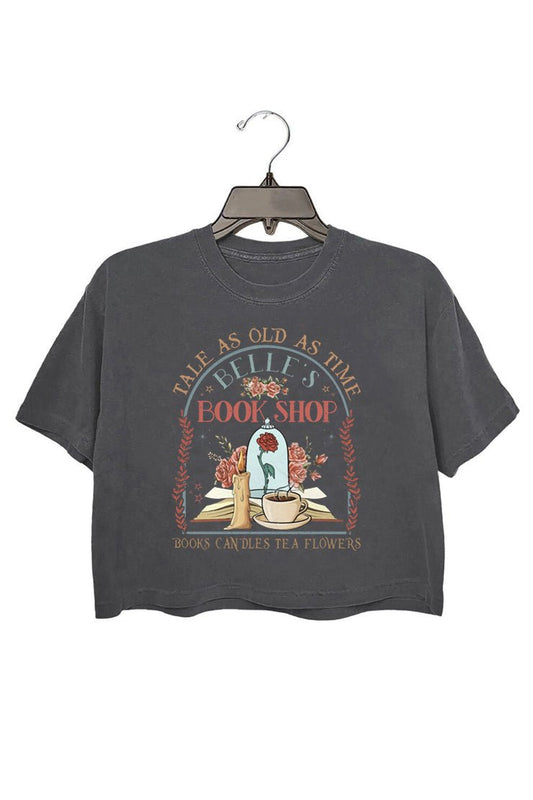 Belle’s Book Shirt, Belle Book Shop T-shirt, Disney Princess Belle, Beauty and the Beast Tee, Book Lover Gift
