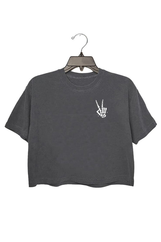 Have the Day You Deserve Crop Top For Women