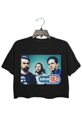 It's Always Sunny In Philadelphia Blink 182 Crop Tee For Women