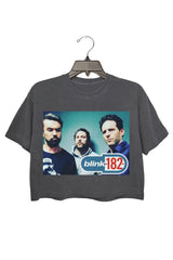It's Always Sunny In Philadelphia Blink 182 Crop Tee For Women