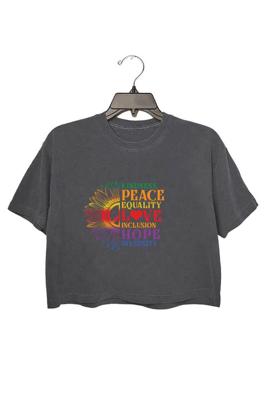 Kindness Peace Equality Love Hope Diversity Sunflower Shirt,equal Rights T-Shirt