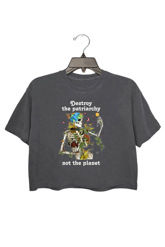 Destroy the Patriarchy Shirt, Feminist Gift, Halloween Pro Choice Shirt, Activist Shirt,Save The Planet Shirt,Protest Shirt,Girl Power Shirt