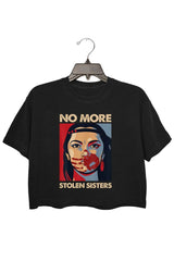 No More Stolen Sisters Crop Top For Women
