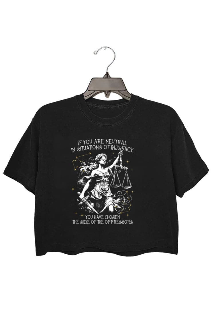 WHEN INJUSTICE BECOMES LAW RESISTANCE BECOMES DUTY CROP TOP FOR WOMEN