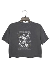 WHEN INJUSTICE BECOMES LAW RESISTANCE BECOMES DUTY CROP TOP FOR WOMEN
