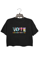 Like Ruth Sent You Crop Top For Women