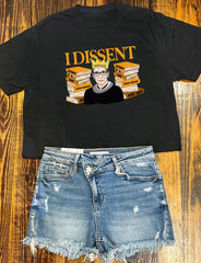 IDISSENT CROP TOP FOR WOMEN