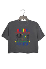 Skeleton Autism It's Not A Disability It's A Different Ability t- Shirt