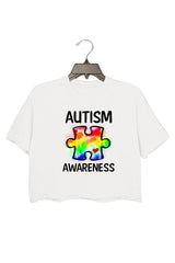 Autism T Shirts for Women Autistic Awareness Shirts Puzzle Piece Graphic Tees Casual Autism