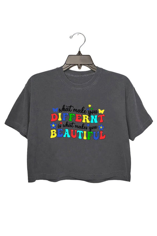 DIFFERNT BEAUTIFUL CROP TEE FOR WOMEN
