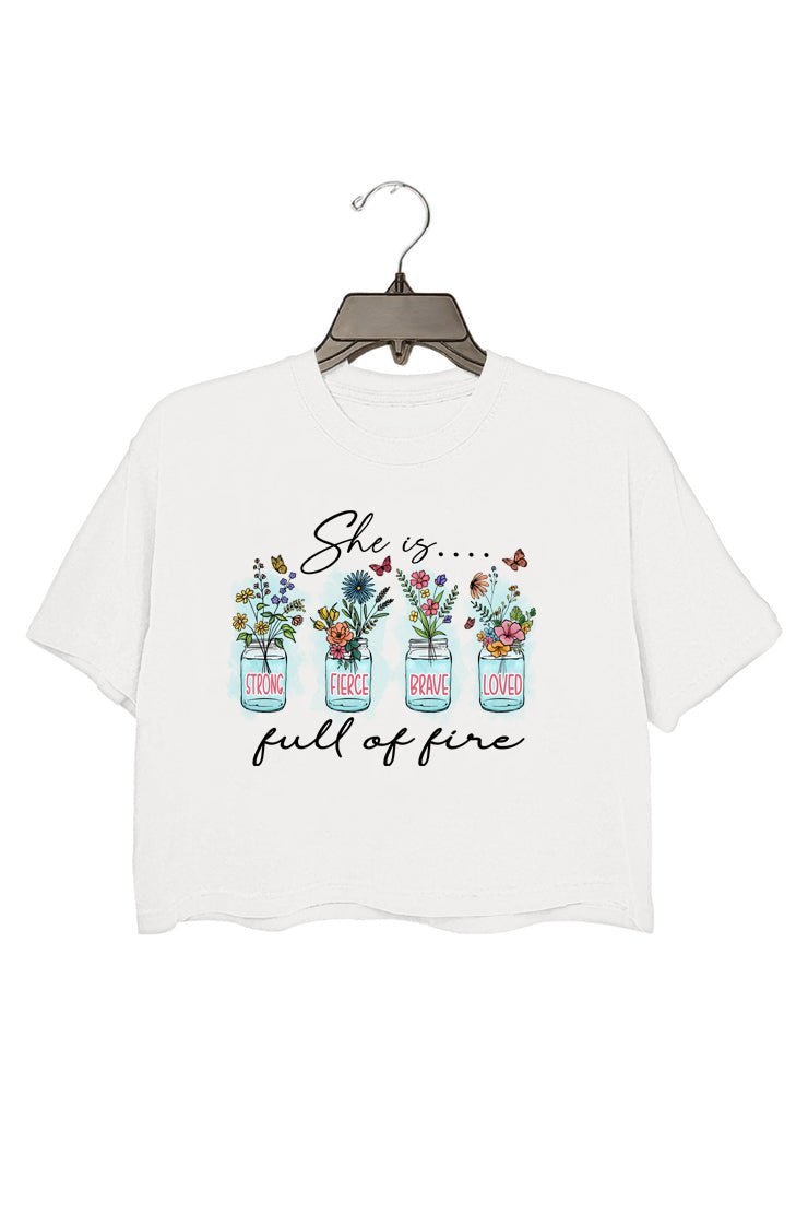 She is full of Fire Christian Apparel gifts for women, Bible Verse Shirt, Christian Gifts, Christian Streetwear, Christian Bible Shirt