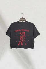 Cowgirl Wrangler-LGBTQ Crop Top For Women