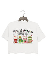 Friends Coffee Company Crop tee For Women