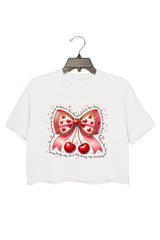 Valentine Coquette Shirt, Love You Cherry Much T-shirt
