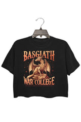 Basgiath War College - The Fourth Wing - Iron Flame - Dragon Jersey Short Sleeve Tee Top