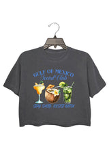 GULF OF MEXICO SOCIAL CLUB CROP TOP FOR WOMEN