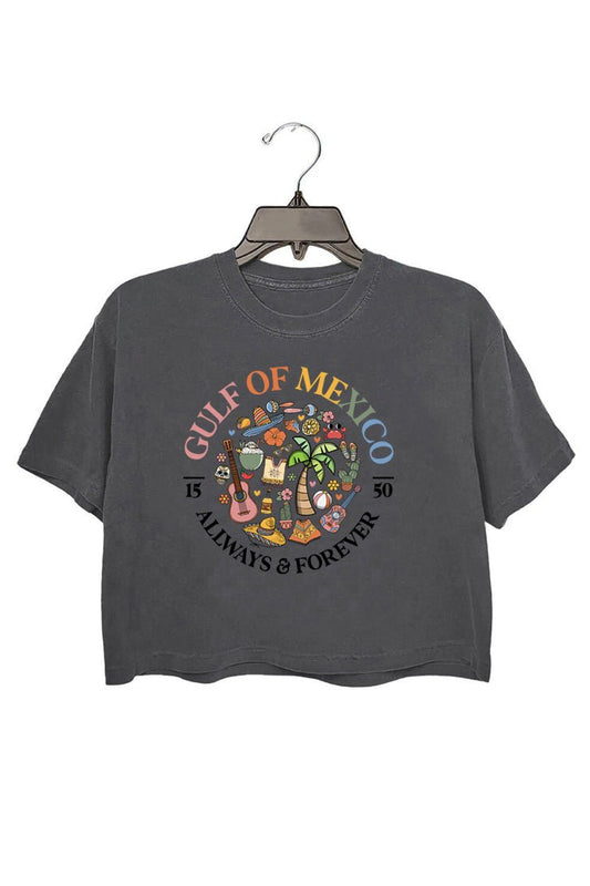 Gulf of Mexico ALLWAYS & FOREVER CROP TOP FOR WOMEN