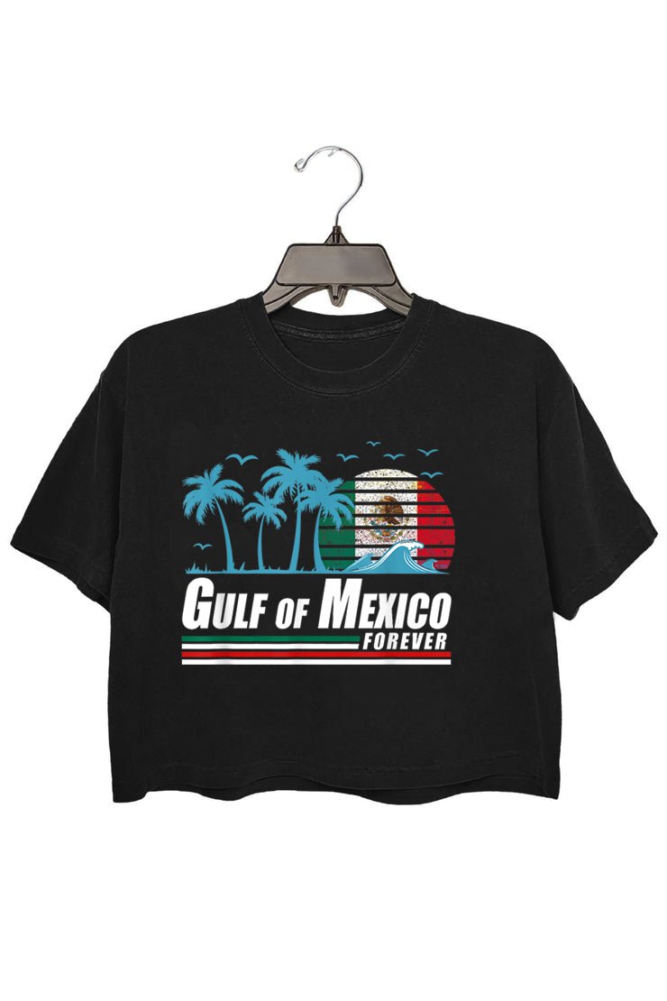 Gulf of Mexic Forever Crop Tee For Women