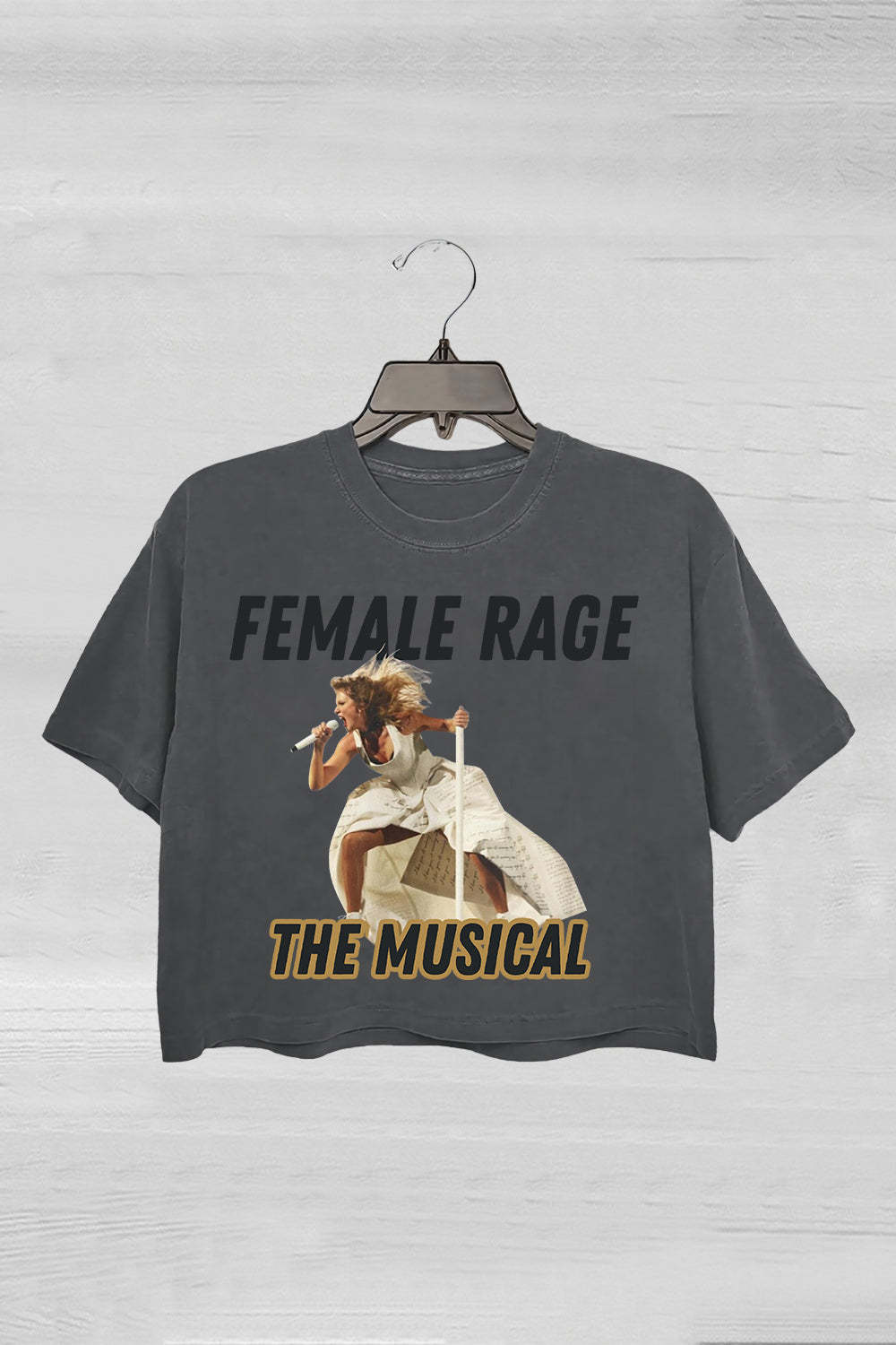 Female Rage The Musical Crop Top For Women