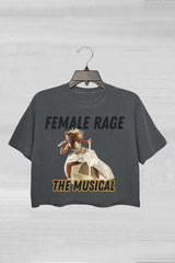 Female Rage The Musical Crop Top For Women